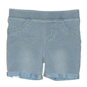 Jumping Beans 4T Light Blue Denim-Like Knit Shorts For Toddlers